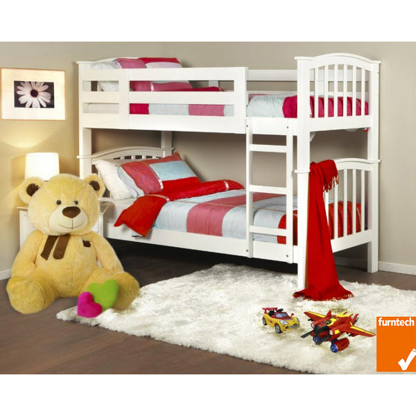 Taylor Bunk Bed Single#White