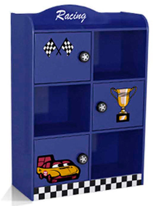 F1 Racer Cube Bookcase