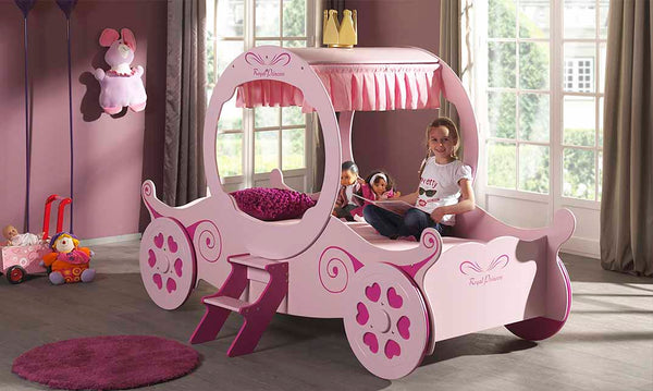 Princess K Carriage Bed#Pink